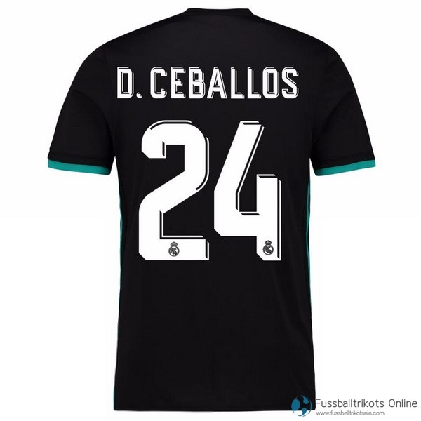 Real Madrid Trikot Auswarts D.Ceballos 2017-18 Fussballtrikots Günstig